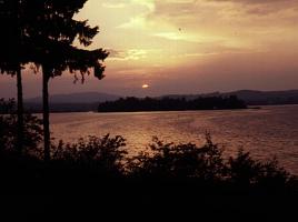 Sonnenuntergang über dem Staffelsee